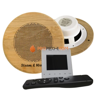 Комплект акустической системы SW 2 White Standart Wood, круг (Встраиваемый)