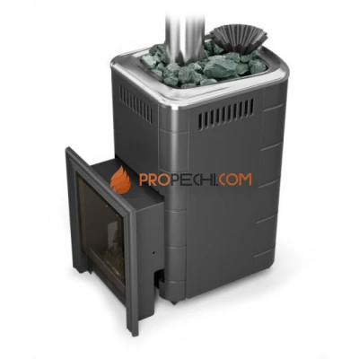 Печь для бани Термофор Таймыр 2017 Carbon БСЭ ЗК антрацит