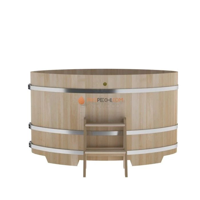 Купель BentWood овальная из кедра 1,02х1,68 премиум