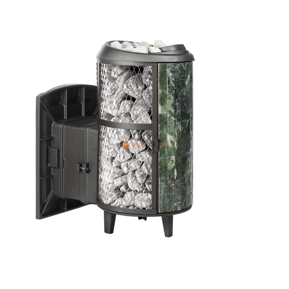 Печь банная «Атмосфера L» комбинированная сетка-ламель «Змеевик»