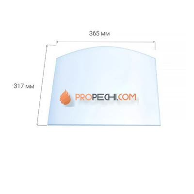 Стекло для дверцы Везувий 205 (Арка)