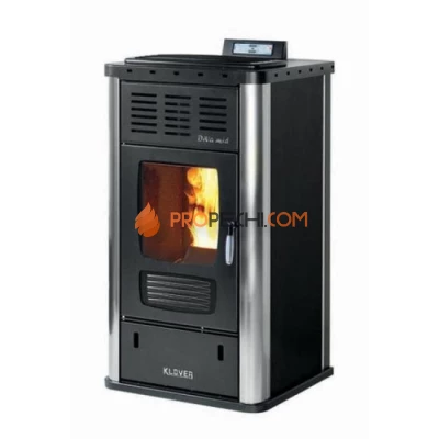 Отопительная печь Klover DIVA MID (матовый черный)