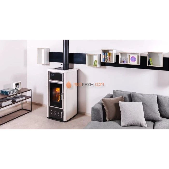 Отопительная печь Klover BELVEDERE 20 (серебро)