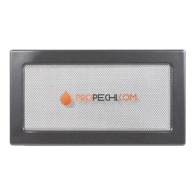 Вент.решетка 170х300 мм. графит