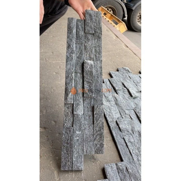 Панель Неоклассик кварцит черный (600х150мм) упак. (6шт/0,54м2)