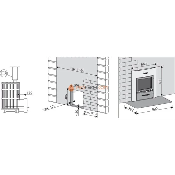 Дровяная печь для бани Harvia Legend 240 Duo