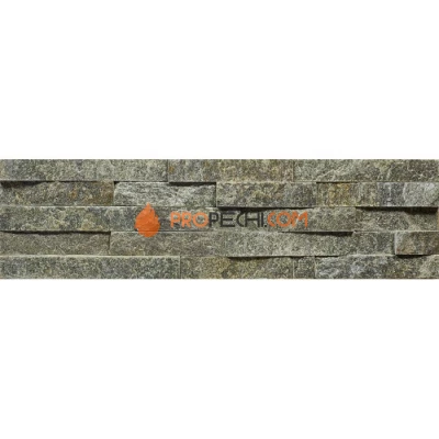 Панель Классик Кварцит Зеленый (600х150мм) упак. (7шт/0,63м2)