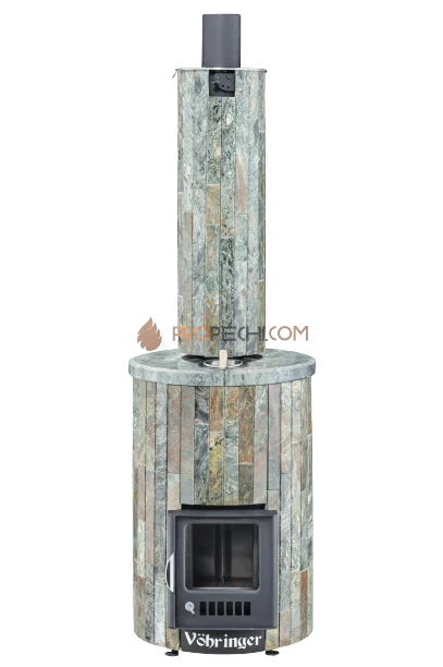 Банная печь Ферингер ПФ Уют-18 Жадеит наборный