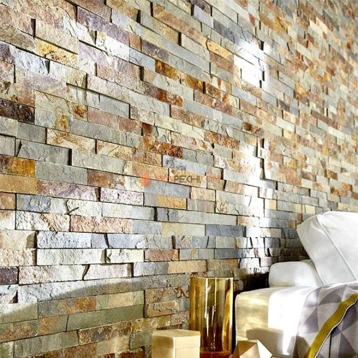 Панель Классик Сланец Мультиколор (600х150мм) упак. (7шт/0,63м2)