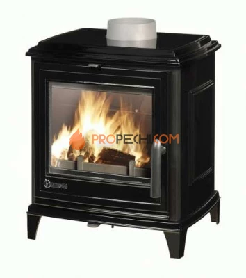 Печь-камин Invicta Sedan S черная эмаль