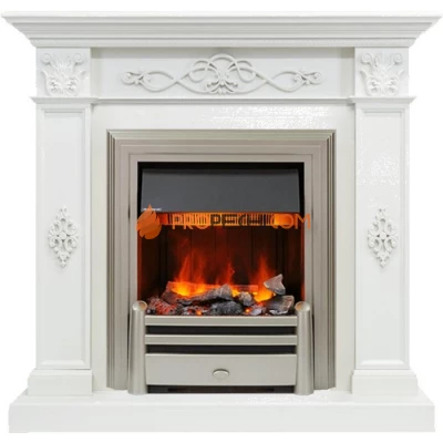 Каминокомплект Dimplex Derby - Белый дуб с очагом Chesford