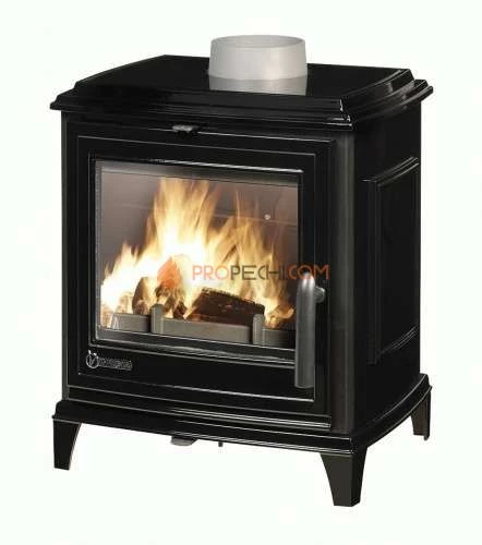 Печь-камин Invicta Sedan S черная эмаль