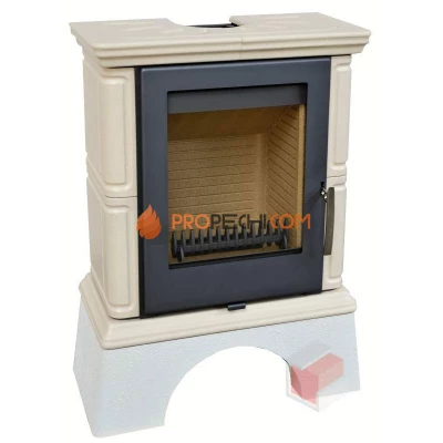 Печь-камин Thorma Landshut Top, сер./беж.