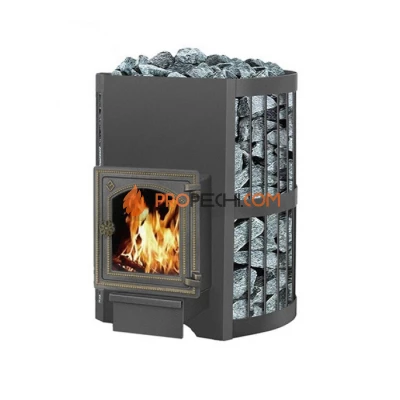 Дровяная печь для бани Везувий Скиф Стандарт 16 (ДТ-4С) (б/в)
