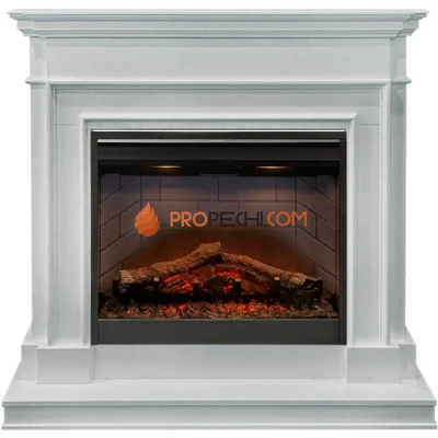 Каминокомплект Dimplex Newport - Белый с очагом Symphony 26 inch DF2608-INT