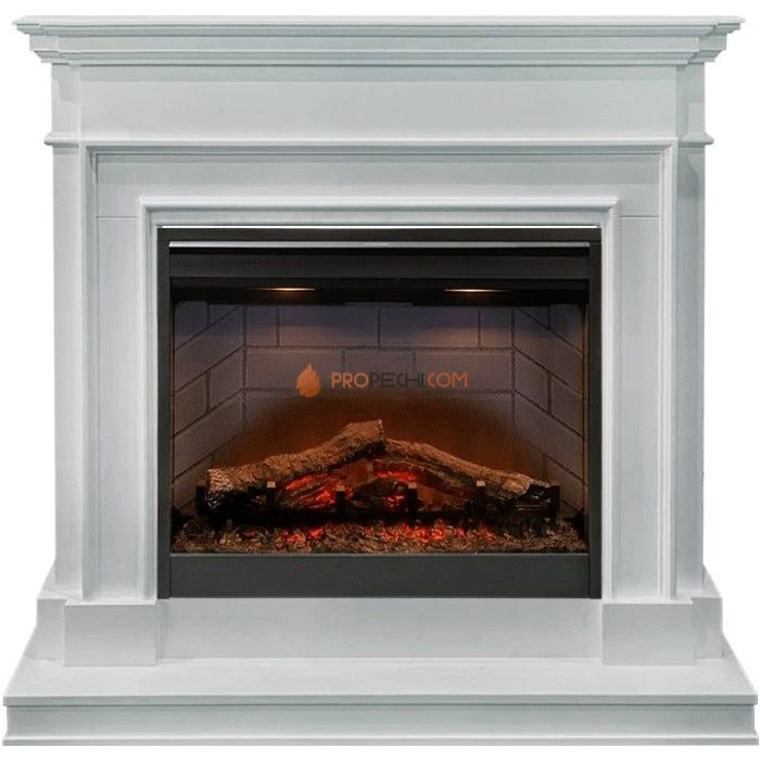 Каминокомплект Dimplex Newport - Белый с очагом Symphony 26 inch DF2608-INT