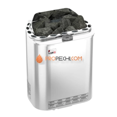 Электрическая печь SAWO SCANDIA COMBI SCAC-60NS-Z 6 кВт (встроенный парогенератор, пульт и блок мощности докупаются отдельно)