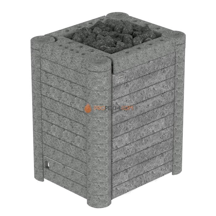 Электрическая печь SAWO NIMBUS COMBI NIMC-105NS-P-A, талькохлорит 10.5 кВт (встр. парогенератор с автодоливом, пульт и блок мощности докупаются отдельно)