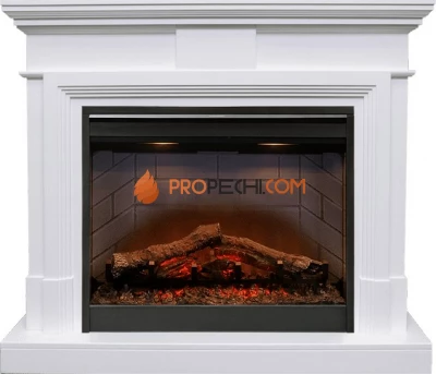 Камин электрический Coventry белый с очагом Symphony 26