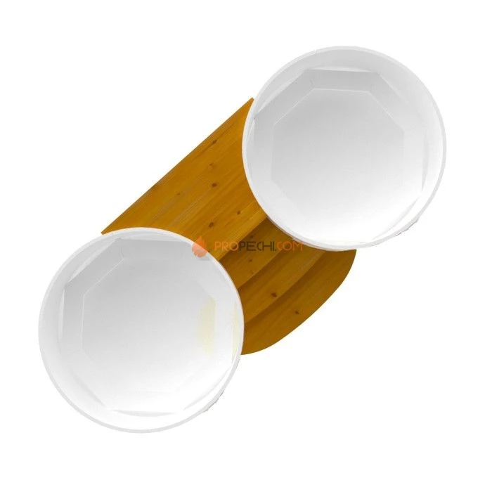 Подиум BentWood на 2 купели D 1,8 Рустик натуральный