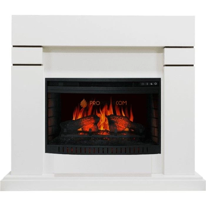 Каминокомплект Royal Flame Lindos - Алебастр (Высота 915 мм) с очагом Dioramic 26 LED FX