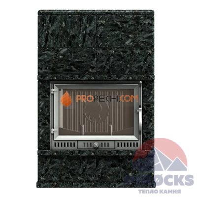 Каминная облицовка Pirocks Хельсинки (пироксенит)