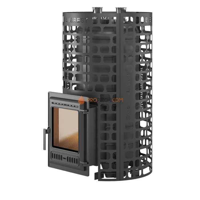 Чугунная печь для бани Эверест Steam Master 44 (320) б/в