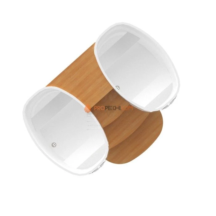 Подиум BentWood на 2 купели 0,76х1,16 из натуральной лиственницы