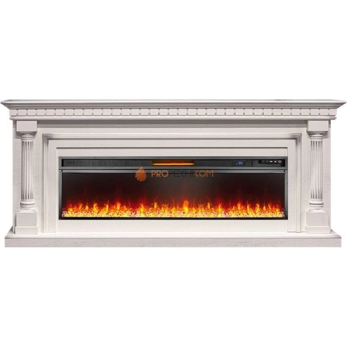 Каминокомплект Royal Flame Dallas 60 - Слоновая кость с патиной с очагом Vision 60 LED