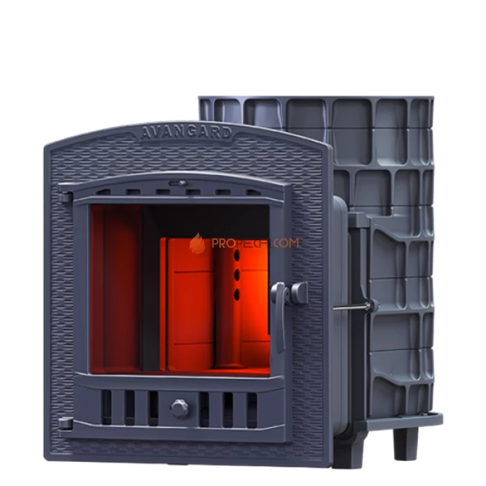 Чугунная печь для бани Гефест Авангард 24П2
