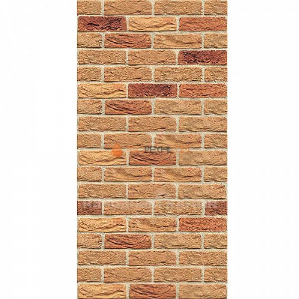 Плита фиброцементная Литком Фаспан Дизайн песочный №1006 1200х600х8 мм (Вертикаль)