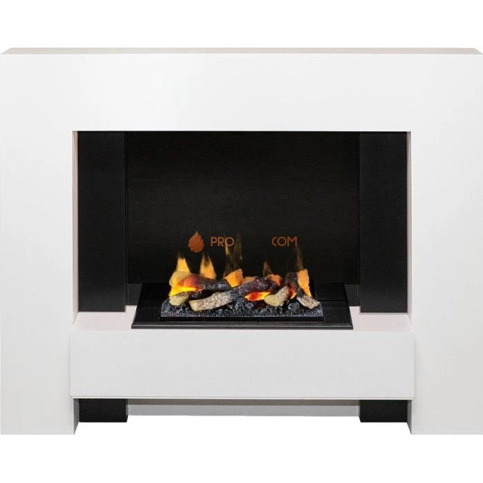 Каминокомплект Dimplex Tokyo - Белый с очагом Cassette 400 LNH-INT (с дровами)