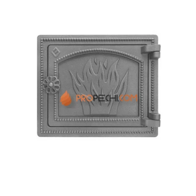 Печная дверца Везувий ДТ-3 (не крашенная)