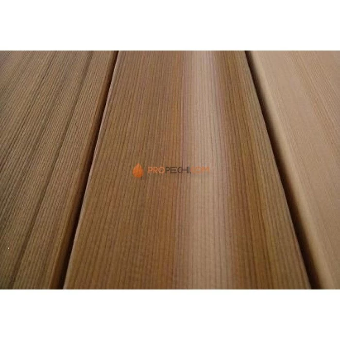 Полок для бани Канадский кедр 3,05м/5шт в уп. (25х90 мм)