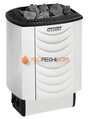 Электрическая печь HARVIA Sound HMS800400R M80 Steel со встроенным пультом