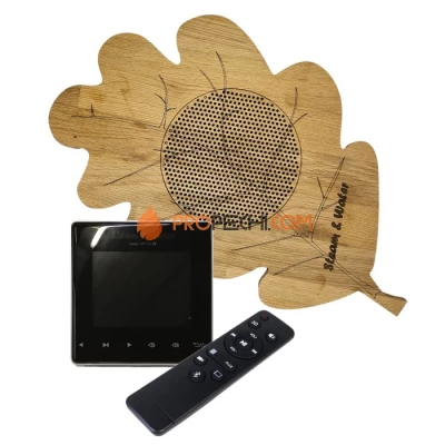 Комплект акустической системы встраиваемый SW 1 Black Standart Wood, Дубовый лист (одна колонка)