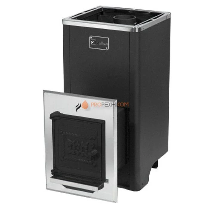Дровяная печь для бани Вулкан Эльбрус 26 Чугун