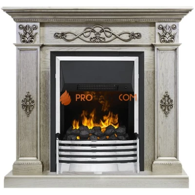 Каминокомплект Dimplex Derby - Old silver с очагом Flagstaff
