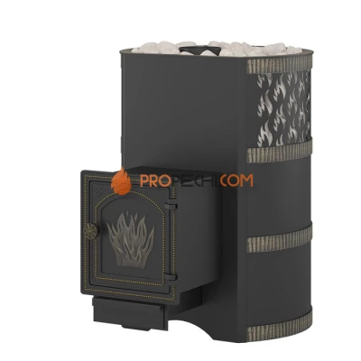 Дровяная печь для бани Везувий Лава 22 (ДТ-4)