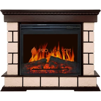 Каминокомплект Royal Flame Shateau - Темный дуб с очагом Jupiter FX New