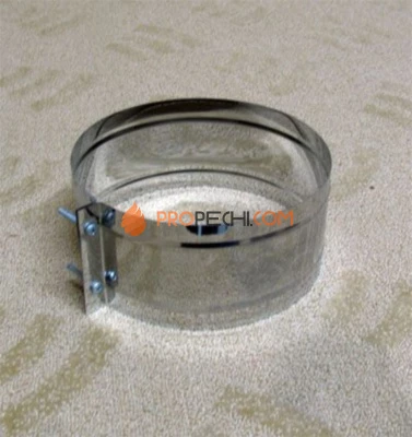 Хомут широкий (обжимной) D=150 360гр. s=0.5 нерж. ФлюГранд