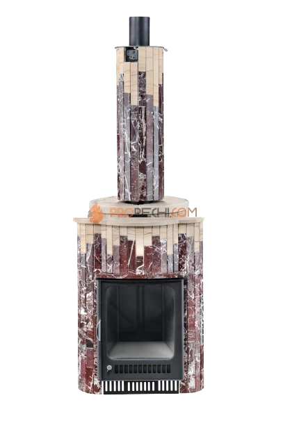 Банная печь Ферингер Макси ПФ Россо Леванте +"Окаменевшее дерево"
