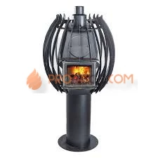 Дровяная печь для бани Варвара Меридиан (до 14 куб.м)