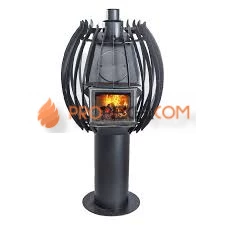 Дровяная печь для бани Варвара Меридиан (до 14 куб.м)