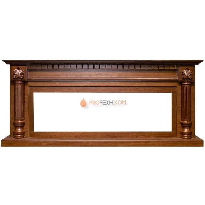 Каминокомплект Royal Flame Edinburg 60 - Орех с очагом Vision 60 LOG LED