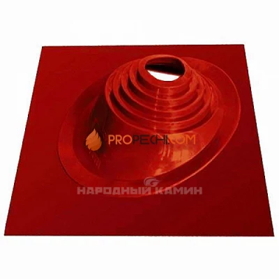 Везувий Проходка кровли Классик № 1 красная угловая