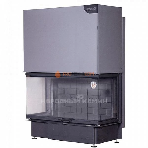 ДЕЛЬТА 1200B три стекла принтинг черный шамот