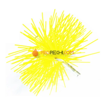 Щётка нейлоновая желтая 150мм