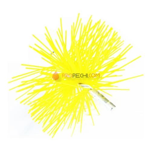 Щётка нейлоновая желтая 150мм