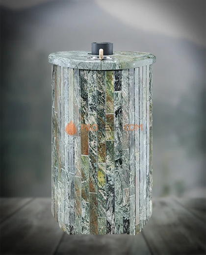 Банная печь Ферингер ПФ Оптима Жадеит наборный